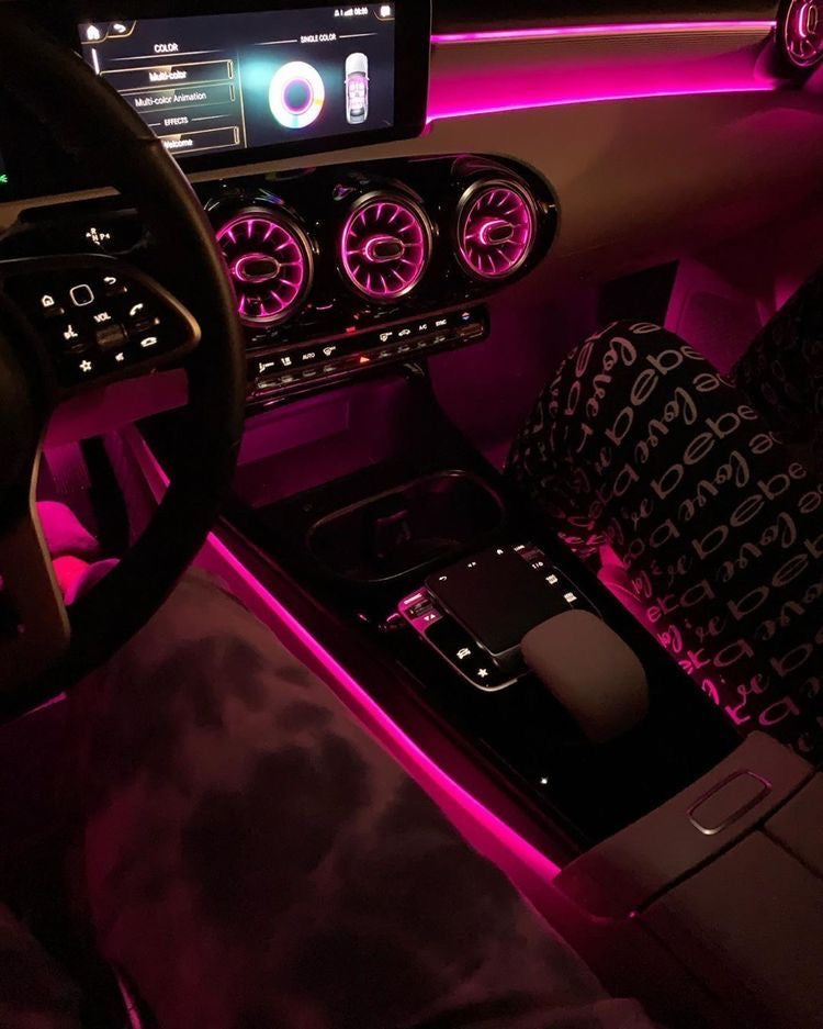 LED Ambient Light Air Vent Turbine