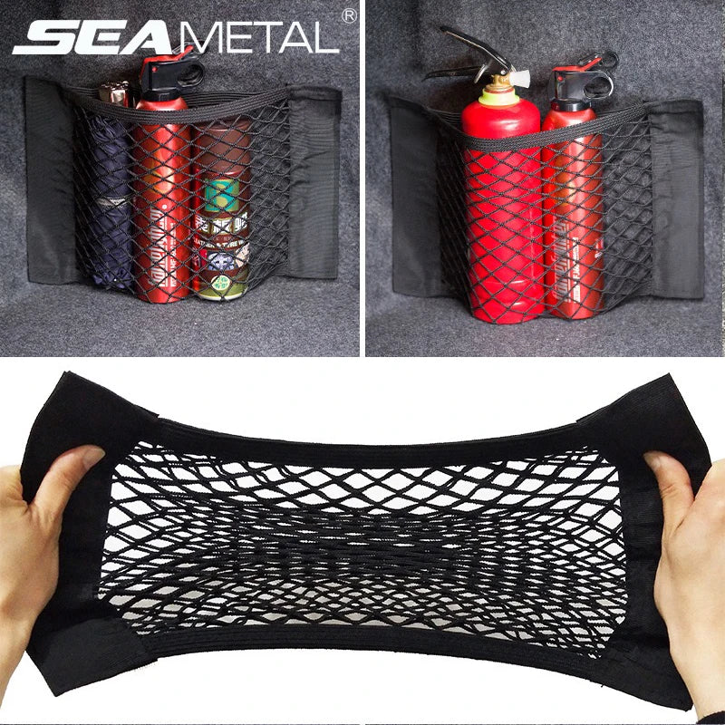 Car Trunk Mesh Organizer