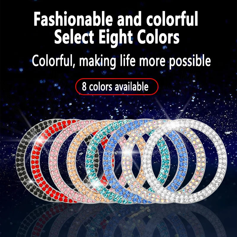 Rhinestone Engine Start Button Cover