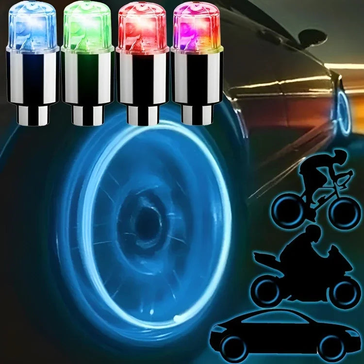 LED Tire Valve Cap Lights
