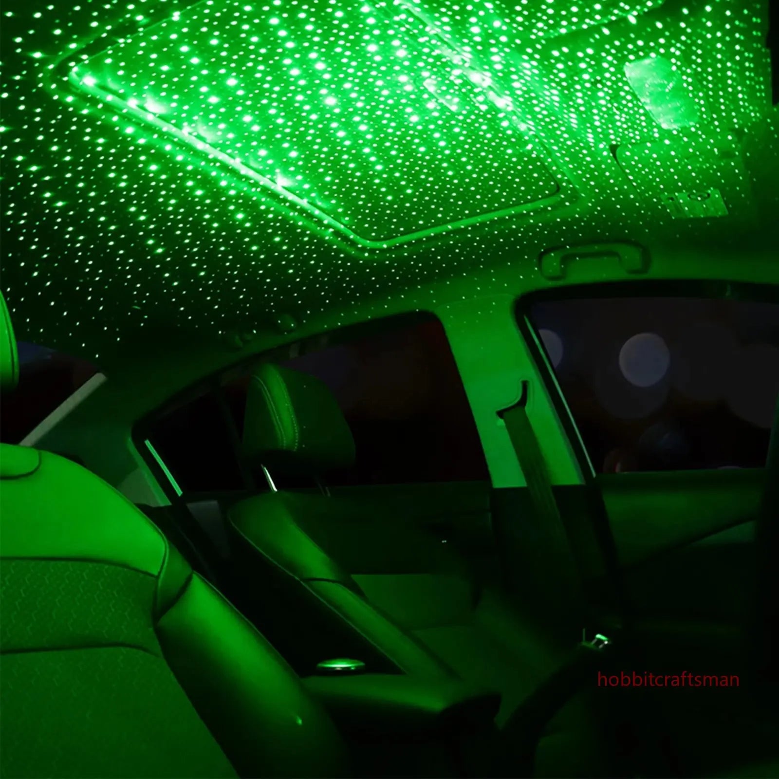 Mini LED Star Projector USB Car Roof Night Light for Interior Decor
